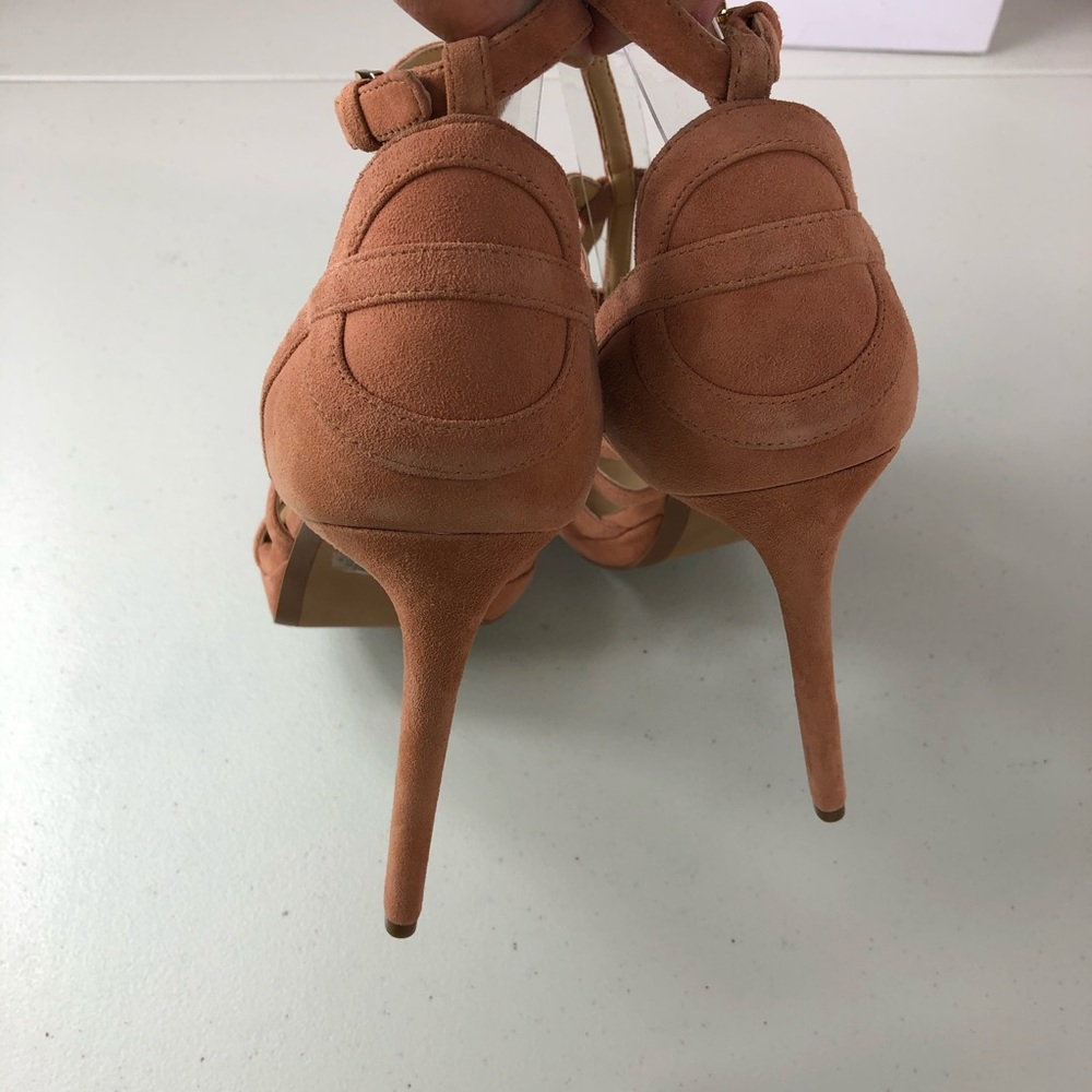 Michael Kors Heeled Crisscross Sandals Size 9.5 M - Picture 4 of 8